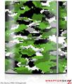 Sony PS3 Skin WraptorCamo Digital Camo Green