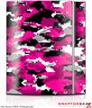 Sony PS3 Skin WraptorCamo Digital Camo Hot Pink