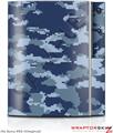 Sony PS3 Skin WraptorCamo Digital Camo Navy