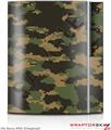 Sony PS3 Skin WraptorCamo Digital Camo Timber