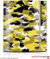 Sony PS3 Skin WraptorCamo Digital Camo Yellow