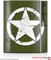 Sony PS3 Skin Distressed Army Star