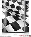 Sony PS3 Skin Checkered Racing Flag