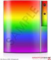 Sony PS3 Skin Smooth Fades Rainbow