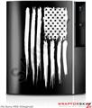 Sony PS3 Skin Brushed USA American Flag