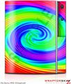 Sony PS3 Skin Rainbow Swirl