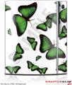 Sony PS3 Skin Butterflies Green