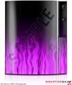 Sony PS3 Skin Fire Purple