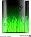 Sony PS3 Skin Fire Green