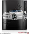 Sony PS3 Skin 2010 Camaro RS White