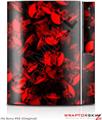 Sony PS3 Skin Skulls Confetti Red