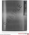 Sony PS3 Skin Simulated Brushed Metal Silver