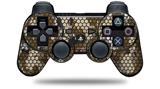 HEX Mesh Camo 01 Brown - Decal Style Skin fits Sony PS3 Controller (CONTROLLER NOT INCLUDED)