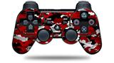 WraptorCamo Digital Camo Red - Decal Style Skin fits Sony PS3 Controller (CONTROLLER NOT INCLUDED)