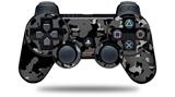 WraptorCamo Old School Camouflage Camo Black - Decal Style Skin fits Sony PS3 Controller (CONTROLLER NOT INCLUDED)