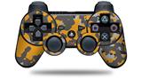 WraptorCamo Old School Camouflage Camo Orange - Decal Style Skin fits Sony PS3 Controller (CONTROLLER NOT INCLUDED)