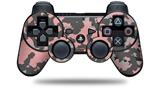 WraptorCamo Old School Camouflage Camo Pink - Decal Style Skin fits Sony PS3 Controller (CONTROLLER NOT INCLUDED)