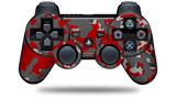 WraptorCamo Old School Camouflage Camo Red - Decal Style Skin fits Sony PS3 Controller (CONTROLLER NOT INCLUDED)