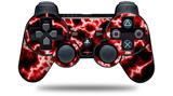Electrify Red - Decal Style Skin fits Sony PS3 Controller (CONTROLLER NOT INCLUDED)