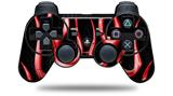 Metal Flames Red - Decal Style Skin fits Sony PS3 Controller (CONTROLLER NOT INCLUDED)