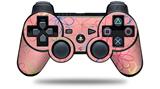 Kearas Flowers on Pink - Decal Style Skin fits Sony PS3 Controller (CONTROLLER NOT INCLUDED)
