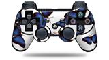 Butterflies Blue - Decal Style Skin fits Sony PS3 Controller (CONTROLLER NOT INCLUDED)