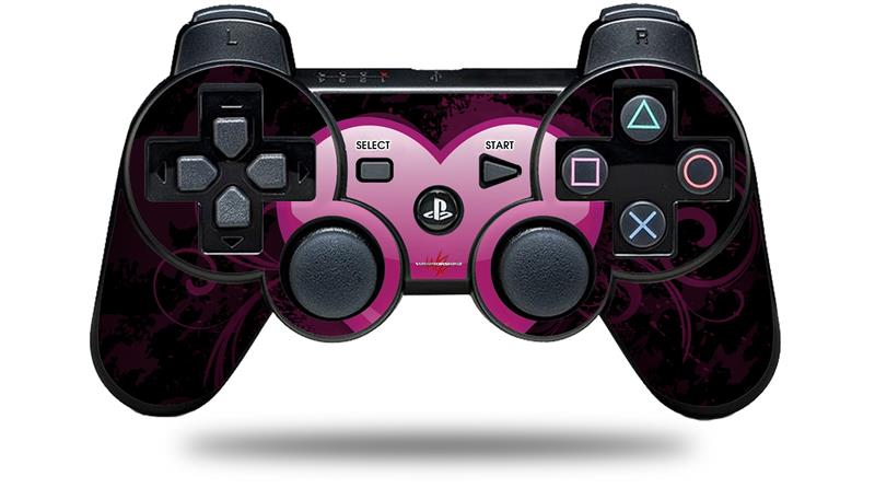 ps3 controller hot pink