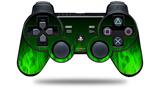 Fire Green - Decal Style Skin fits Sony PS3 Controller (CONTROLLER NOT INCLUDED)