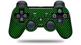 Carbon Fiber Green - Decal Style Skin fits Sony PS3 Controller (CONTROLLER NOT INCLUDED)