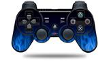 Fire Blue - Decal Style Skin fits Sony PS3 Controller (CONTROLLER NOT INCLUDED)