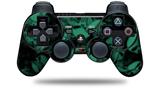Skulls Confetti Seafoam Green - Decal Style Skin fits Sony PS3 Controller (CONTROLLER NOT INCLUDED)