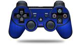 Simulated Brushed Metal Blue - Decal Style Skin fits Sony PS3 Controller (CONTROLLER NOT INCLUDED)