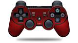 Simulated Brushed Metal Red - Decal Style Skin fits Sony PS3 Controller (CONTROLLER NOT INCLUDED)