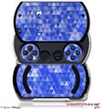 Triangle Mosaic Blue - Decal Style Skins (fits Sony PSPgo)