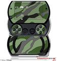 Camouflage Green - Decal Style Skins (fits Sony PSPgo)