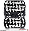 Houndstooth Black and White - Decal Style Skins (fits Sony PSPgo)