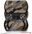 Camouflage Brown - Decal Style Skins (fits Sony PSPgo)