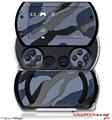 Camouflage Blue - Decal Style Skins (fits Sony PSPgo)