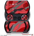 Camouflage Red - Decal Style Skins (fits Sony PSPgo)