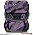 Camouflage Purple - Decal Style Skins (fits Sony PSPgo)