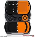 Ripped Colors Black Orange - Decal Style Skins (fits Sony PSPgo)