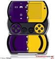 Ripped Colors Purple Yellow - Decal Style Skins (fits Sony PSPgo)