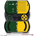Ripped Colors Green Yellow - Decal Style Skins (fits Sony PSPgo)