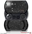 Stardust Black - Decal Style Skins (fits Sony PSPgo)