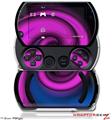Alecias Swirl 01 Purple - Decal Style Skins (fits Sony PSPgo)