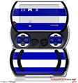 Kearas Psycho Stripes Blue and White - Decal Style Skins (fits Sony PSPgo)