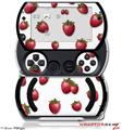Strawberries on White - Decal Style Skins (fits Sony PSPgo)