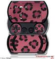 Leopard Skin Pink - Decal Style Skins (fits Sony PSPgo)