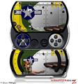 WWII Bomber War Plane Pin Up Girl - Decal Style Skins (fits Sony PSPgo)