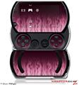 Fire Flames Pink - Decal Style Skins (fits Sony PSPgo)